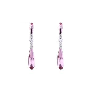 Last Pair – Swarovski Pink Teardrop Crystal Earrings - NWT